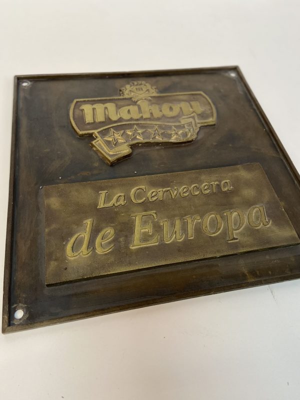 Placa de Mahou - La cervecera de Europa - Imagen 3