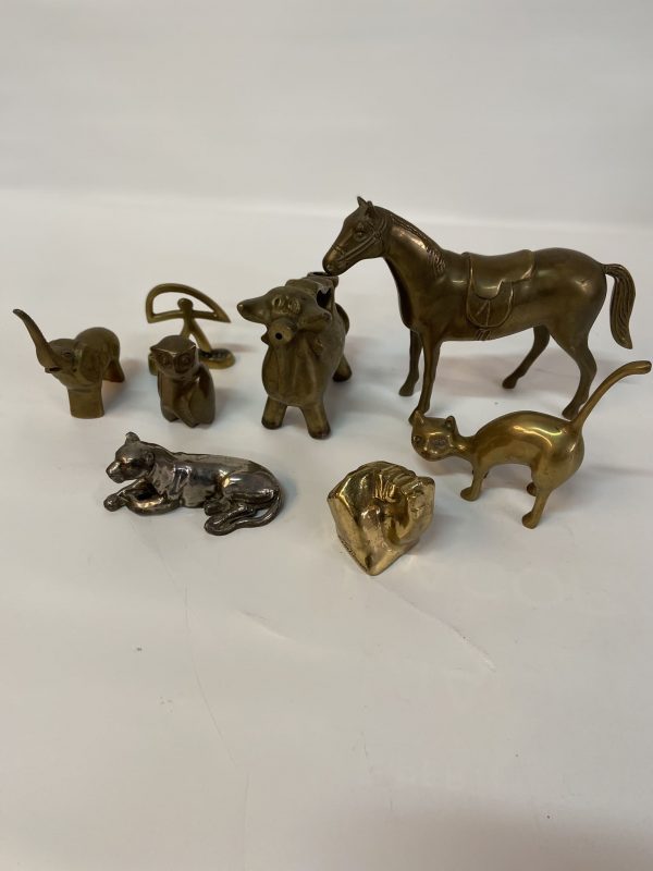Conjunto de figuras de latón - Imagen 4